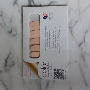 Color Street Havana Honey Nail Polish Strips peach nail polish strips 16 new